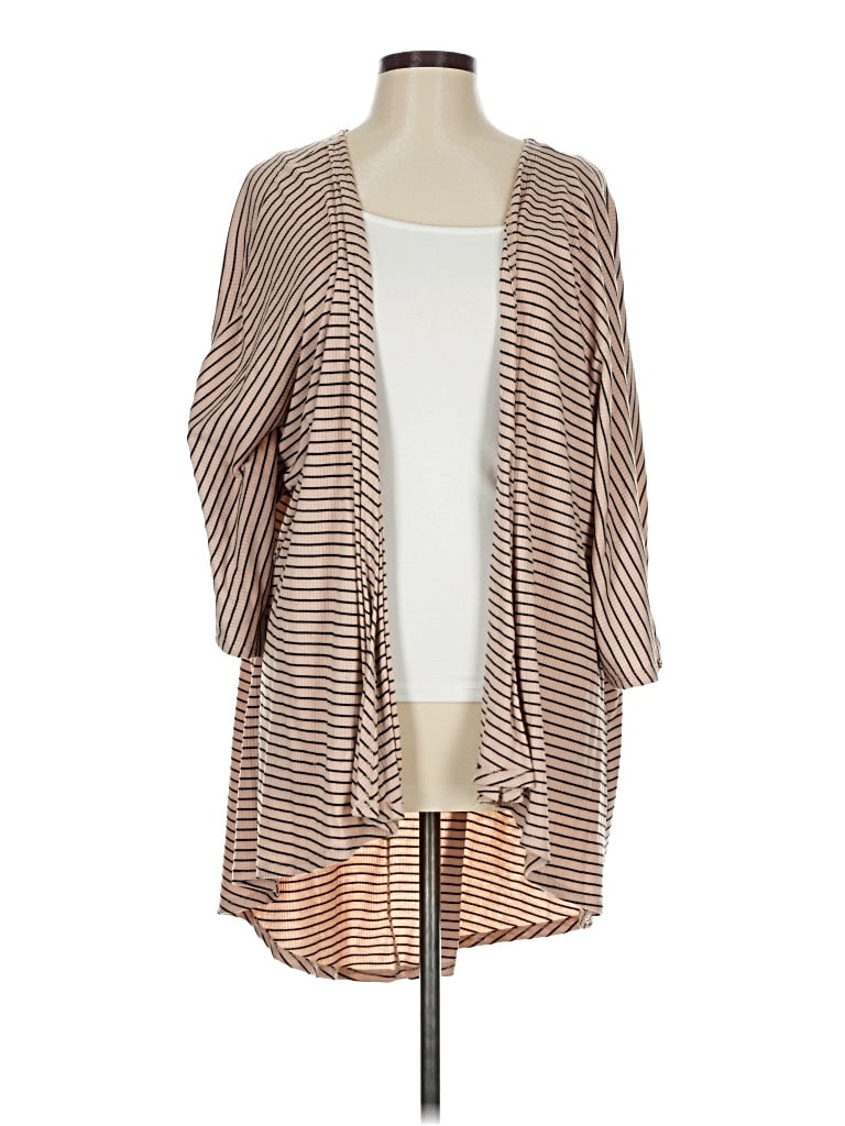 Pre-owned Lularoe Kimono In Brown