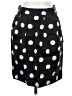 Ann Taylor LOFT Polka Dots Black Formal Skirt Size 0 - photo 1