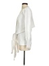 Dee Elly 100% Nylon White Gray Cardigan Size S (estimated) - photo 5