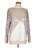 ePretty Animal Print Tan Pullover Sweater Size L - photo 1