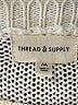 Thread & Supply Color Block Ivory Pullover Sweater Size M - photo 7