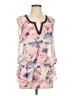 Signature Studio 100% Polyester Pink Sleeveless Blouse Size L - photo 1