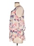 Signature Studio 100% Polyester Pink Sleeveless Blouse Size L - photo 5