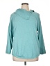 Karen Scott 100% Cotton Teal Pullover Sweater Size XL - photo 1