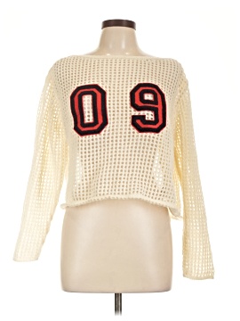 Shein Curve Pullover Sweater