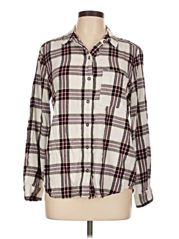 Style&Co Long Sleeve Button-Down Shirt (view 1)