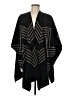 Ike Behar 100% Polyester Black Kimono One size - photo 1