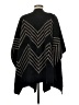 Ike Behar 100% Polyester Black Kimono One size - photo 2