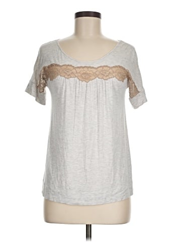 Hanro of Switzerland Short Sleeve Top (view 1)