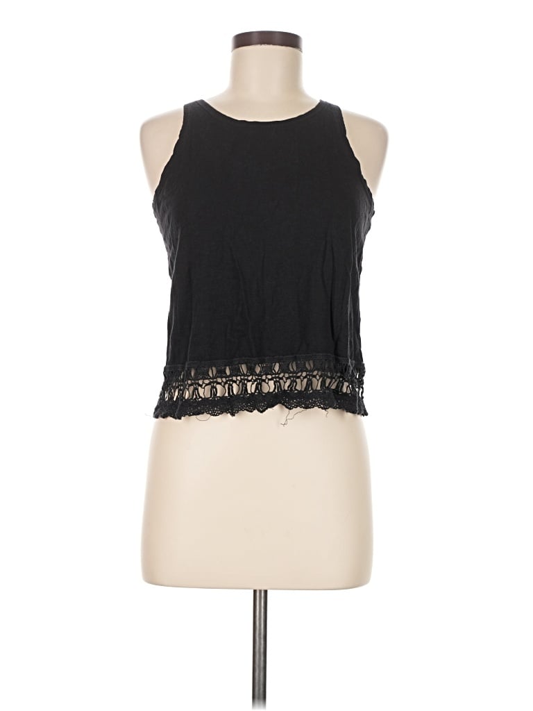Pre-owned Atmosphere Sleeveless Blouse In Black
