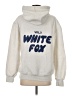 White Fox Silver Sweatshirt Size XXS - photo 2