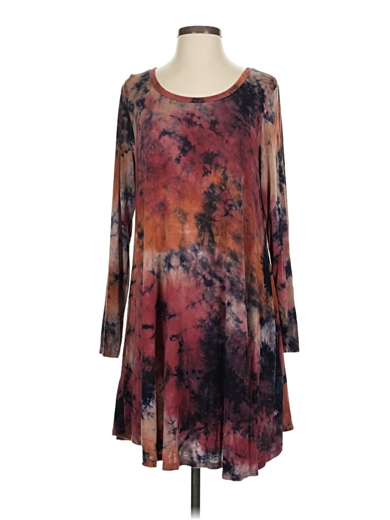 Pre-owned Jodifl Long Sleeve Blouse In Burgundy