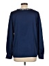 Ann Taylor 100% Polyester Blue Long Sleeve Blouse Size L - photo 2