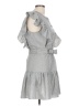 Saylor Checkered-gingham Gray Casual Dress Size L - photo 4