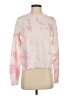 Le Lis 100% Cotton Tie-dye Pink Pullover Sweater Size S - photo 1