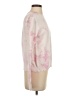 Le Lis 100% Cotton Tie-dye Pink Pullover Sweater Size S - photo 4