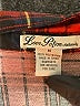 Love Potion 100% Polyester Plaid Red Long Sleeve Blouse Size M - photo 7
