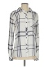 Rails 100% Rayon Plaid Ivory Long Sleeve Button-Down Shirt Size S - photo 1