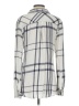 Rails 100% Rayon Plaid Ivory Long Sleeve Button-Down Shirt Size S - photo 2