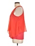A. Byer 100% Polyester Orange Sleeveless Blouse Size L - photo 5