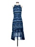 Tommy Hilfiger 100% Polyester Tie-dye Blue Cocktail Dress Size 2 - photo 1