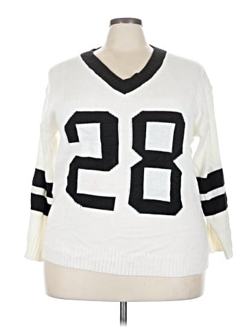 Shein Curve Pullover Sweater (view 1)
