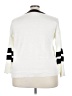 Shein Curve 100% Acrylic White Pullover Sweater Size 3X - photo 2