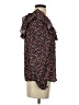 Lovestitch 100% Viscose Black Red 3/4 Sleeve Blouse Size S - photo 4