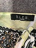 Bleu 100% Polyester Black 3/4 Sleeve Blouse Size 2X - photo 4