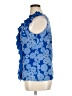 Elle 100% Polyester Blue Sleeveless Blouse Size XL - photo 5