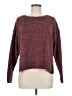 Topshop Tweed Burgundy Pullover Sweater Size 8 - photo 1