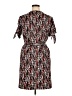 NY Collection Print Brown Casual Dress Size XL - photo 2