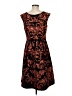 Yoana Baraschi 100% Polyester Paisley Black Cocktail Dress Size 8 - photo 2