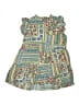 Assorted Brands 100% Polyester Paisley Green Blue Dress Size XL (kids) - photo 1