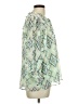 Cato 100% Polyester Green 3/4 Sleeve Blouse Size L - photo 4