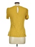 Express Outlet Yellow Short Sleeve Top Size L - photo 2