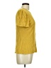 Express Outlet Yellow Short Sleeve Top Size L - photo 4
