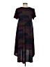 Lularoe Argyle Purple Casual Dress Size S - photo 2
