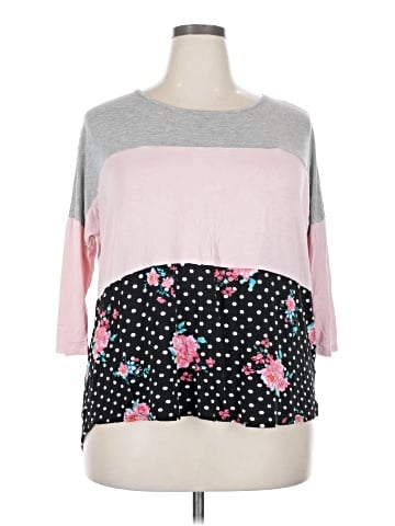 Spin 3/4 Sleeve Top (view 1)