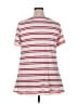 Lularoe Stripes Red Short Sleeve T-Shirt Size 2X - photo 2