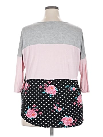 Spin 3/4 Sleeve Top (view 2)