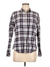 Riders by Lee Plaid Blue Long Sleeve Button-Down Shirt Size M - photo 1