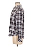 Riders by Lee Plaid Blue Long Sleeve Button-Down Shirt Size M - photo 5