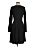 Unbranded Solid Black Casual Dress Size M - photo 2