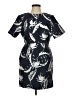 Adam Lippes Print Black Casual Dress Size S - photo 1