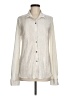 Assorted Brands Metallic Ivory Long Sleeve Blouse Size M (estimated) - photo 1