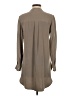 Babaton 100% Silk Gray Long Sleeve Silk Top Size XXS - photo 2