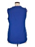 Unbranded Blue Sleeveless Blouse Size XL - photo 2