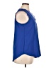 Unbranded Blue Sleeveless Blouse Size XL - photo 4