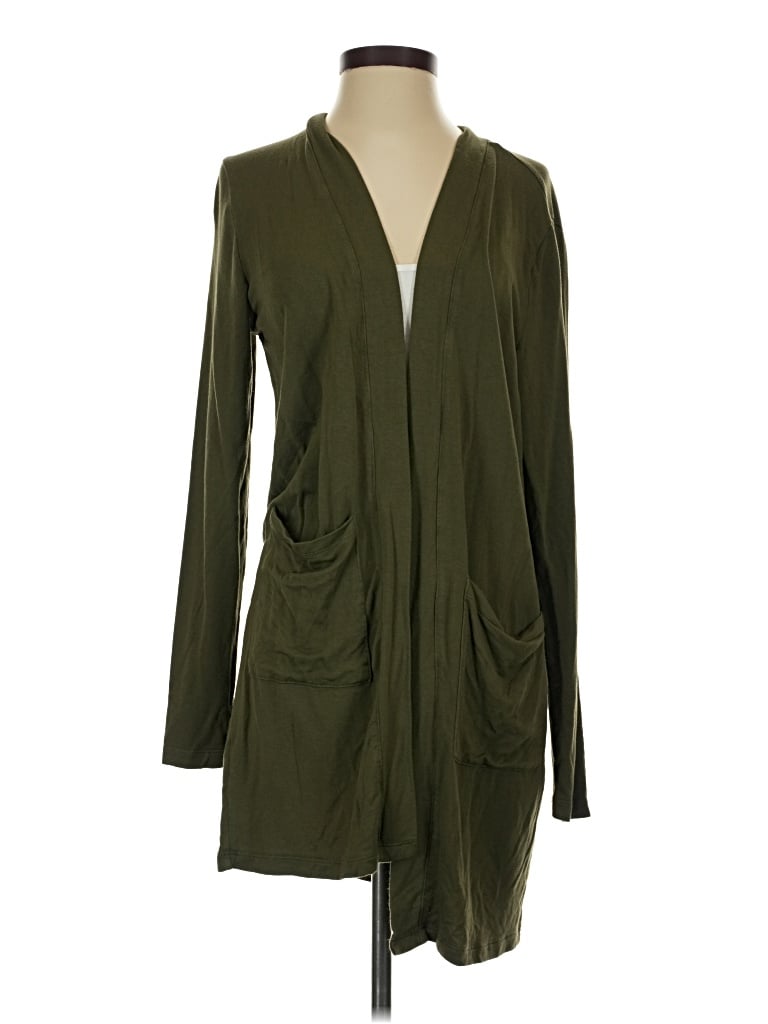 Pre-owned Mono B Cardigan Sweater In Green